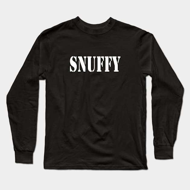 SNUFFY Long Sleeve T-Shirt by REDWOOD9